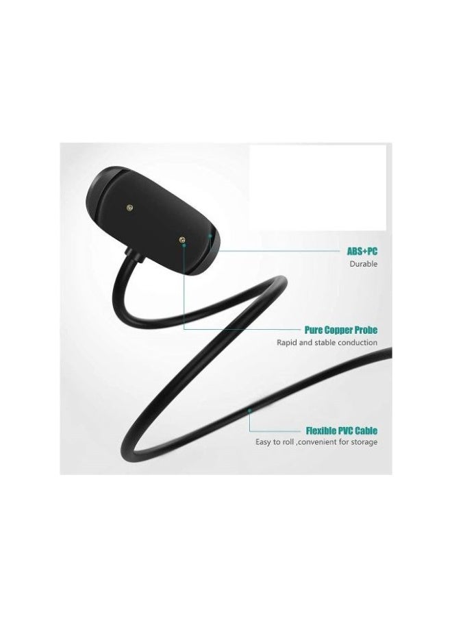 كابل شاحن لـ Amazfit Bip 5، Bip 3، Bip U، T-Rex Pro، GTS 4 Mini، GTS 2، GTS 2 Mini، GTS 2e، GTR 2، GTR 2e، Active، كابل شحن USB سلك قاعدة 3.3 قدم ملحقات الساعة الذكية - Image 1